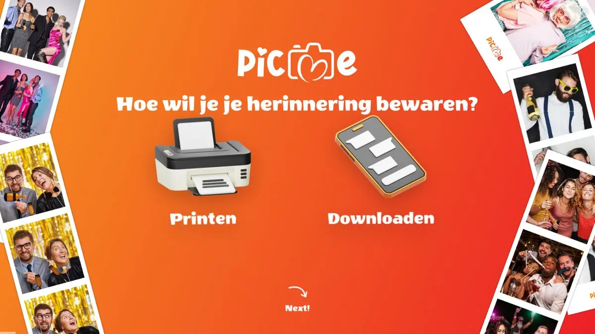 Scherm Hoe wil je je herinnering bewaren met Printen en Downloaden